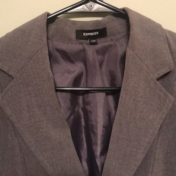 Grey Express Blazer - Picture 3 of 4